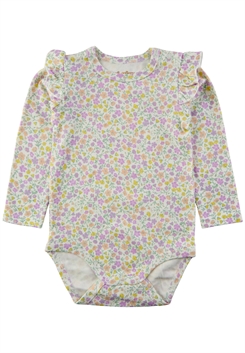 Soft Gallery Fifi Body – Schneeweiße Pastellblumen